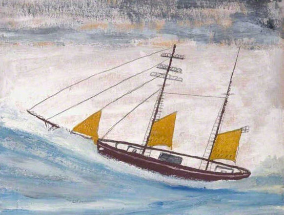 Um barco,<br/> por Fernando Carmino Marques