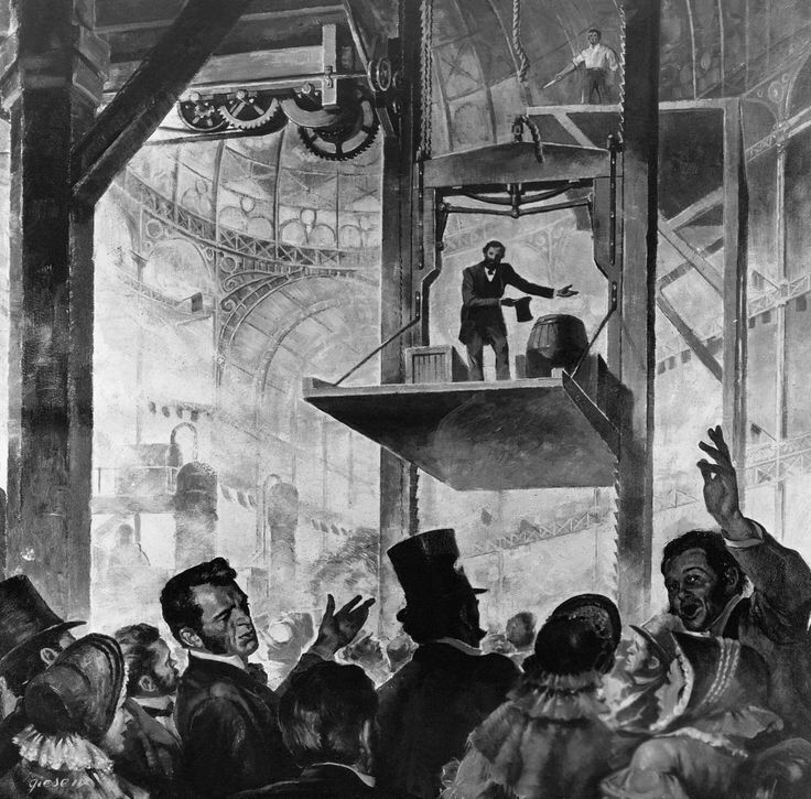 Elisha Graves Otis Atril press