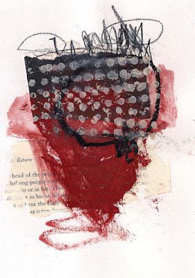 Marie Bortolotto Atril press Abstract Mixed Media Art Poetry Blog