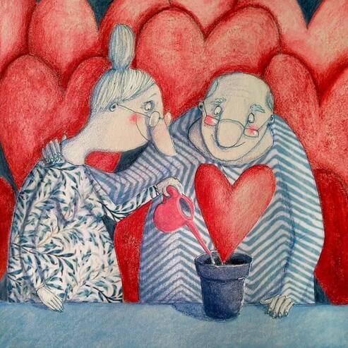 Caballo viejo,<br/> por Getulio Bastardo 1 Amor en la tercera edad Atril press