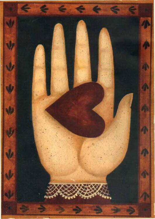 Amores,<br/> por Getulio Bastardo 1 Heart Atril press