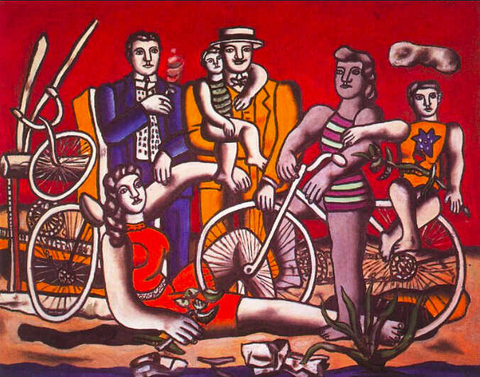 Despreocuparse,<br/> por Leonor Henríquez 1 Fernand Leger Atril press
