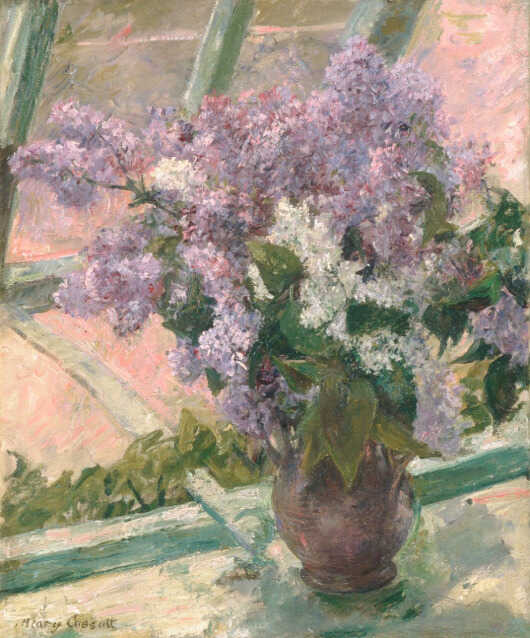 Lilas,<br/> por Leonor Henríquez 1 Mary Cassatt Atril press