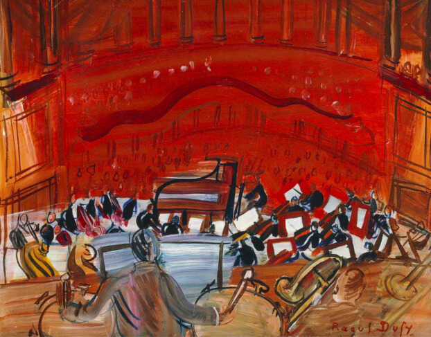 Aplausos,<br/> por Leonor Henríquez 1 Raoul Dufy Atril press 1
