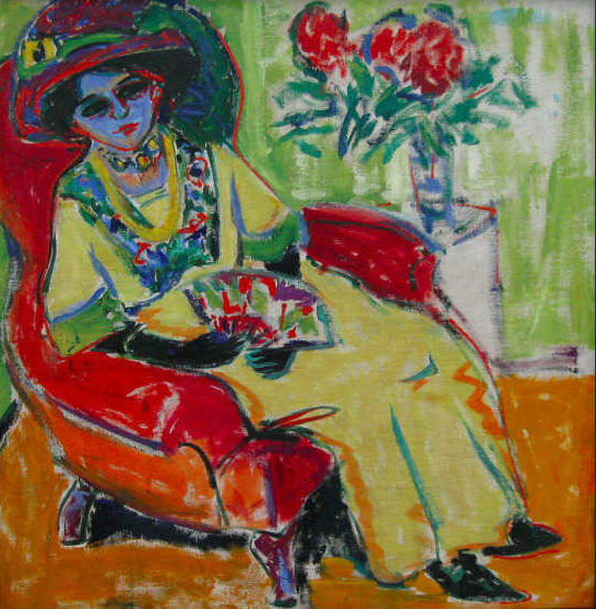 El banco,<br/> por Leonor Henríquez 1 Ernst Ludwig Kirchner Atril press 1 e1752800260807