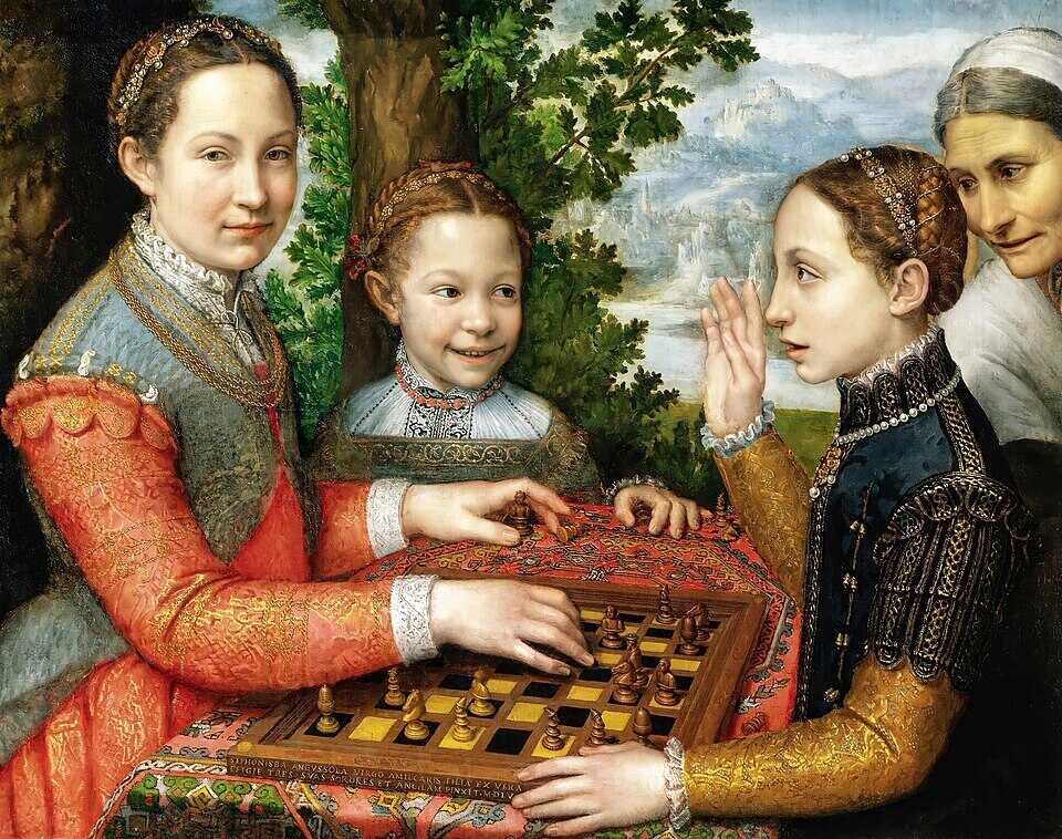 Te cuento que…<br/>por Suzan Matteo 1 Sofonisba Anguissola Atril press