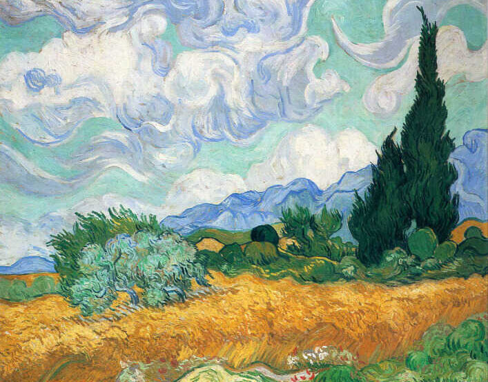 Piel de sombra,<br/> por Soledad Morillo Belloso 1 Van Gogh Atril press e1753919160470