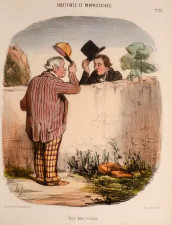 Honore Daumier Atril press